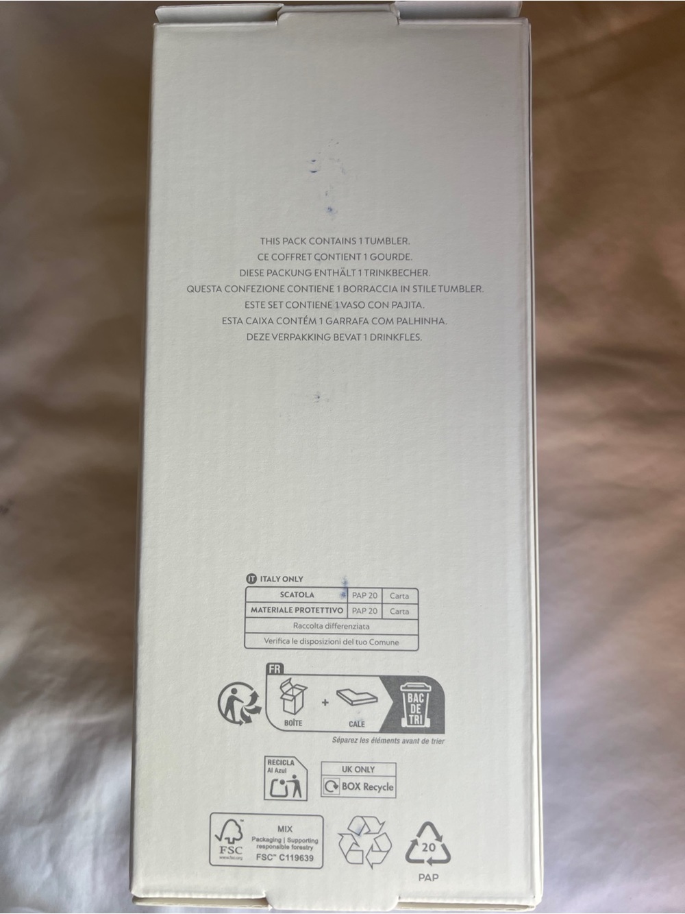 Nespresso Turquoise Travel Tumbler with Straw - Picture 8 of 8